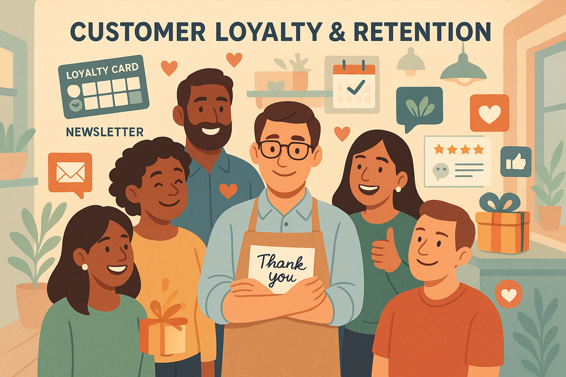 Seller building customer loyalty and retention strategies outside of marketplace platforms.